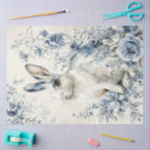 Porcelain Bunny Tissue Paper 薄葉紙 (クラフト)