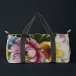 Porcelain Inspired Floral ダッフルバッグ<br><div class="desc">Upgrade your travel style with this durable,  spacious,  and stylish duffle bag,  perfect for gym sessions,  weekend getaways,  and everyday adventures.</div>