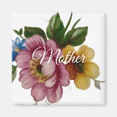 Porcelain Inspired Floral  マグネット (正面)