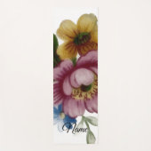 Porcelain Inspired Floral ヨガマット (正面)