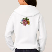 Porcelain Inspired Floral Hoodie (裏面)