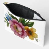 Porcelain Inspired Floral Print Cut Sew Bag アクセサリーポーチ (見開き)