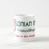 PorcelanのマグのUsonianのインのロゴのクラシック コーヒーマグカップ (中央)