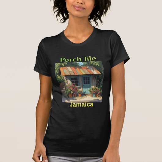 Porch life jamaica athletic tee tシャツ (正面)