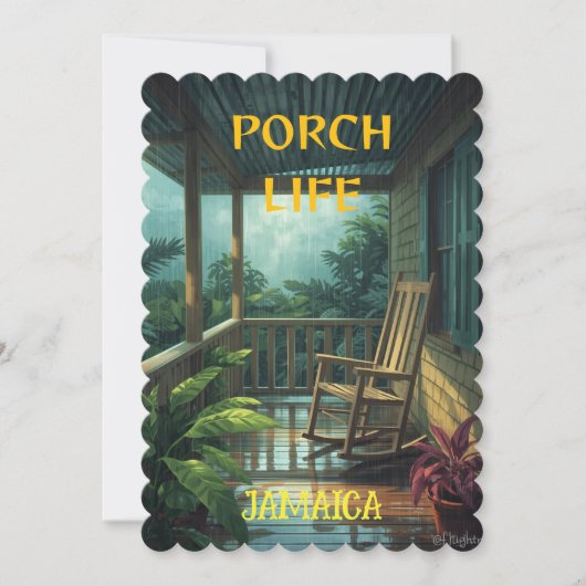 PORCH LIFE RAINY DAY シーズンカード (正面)