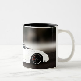 PORCHEのコップ(正しいスペリングはそれを取除かれて得ます) ツートーンマグカップ