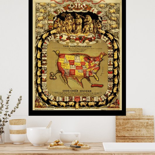 Porcineograph ポスター (キッチン)