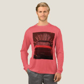 Porcupine Car 🚘 トライブレンドTシャツ (正面全体)