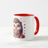 Porcupine mug マグカップ (正面右)