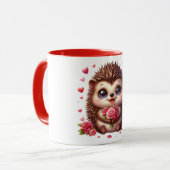 Porcupine mug マグカップ (正面左)