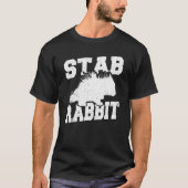 Porcupine Stab Rabbit Tシャツ (正面)