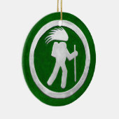 Porcupine Trail Marker セラミックオーナメント (右)