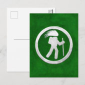 Porcupine Trail Marker ポストカード (正面/裏面)