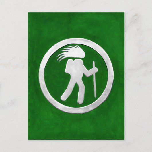 Porcupine Trail Marker ポストカード (正面)