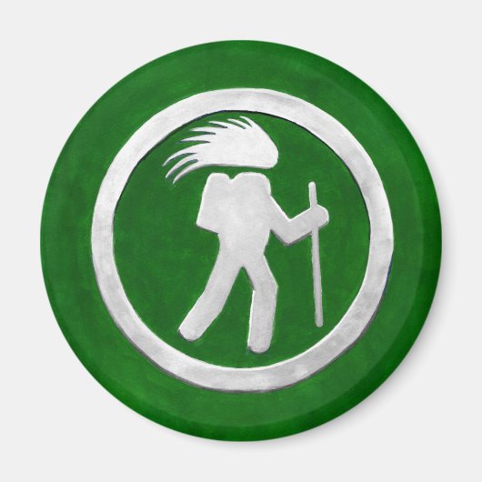 Porcupine Trail Marker マグネット (正面)