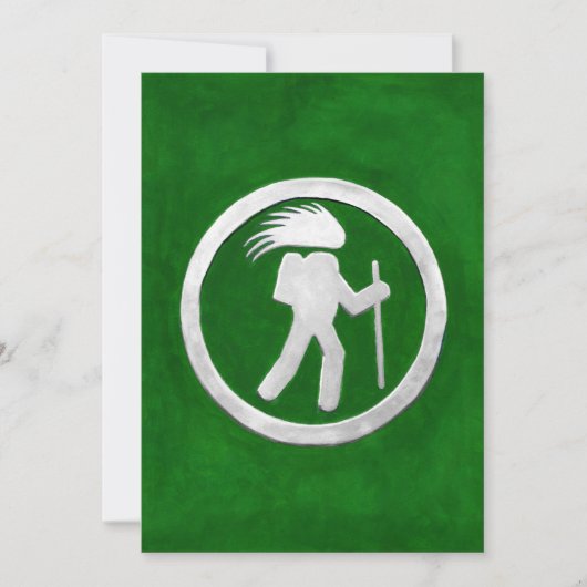 Porcupine Trail Marker 招待状 (正面)