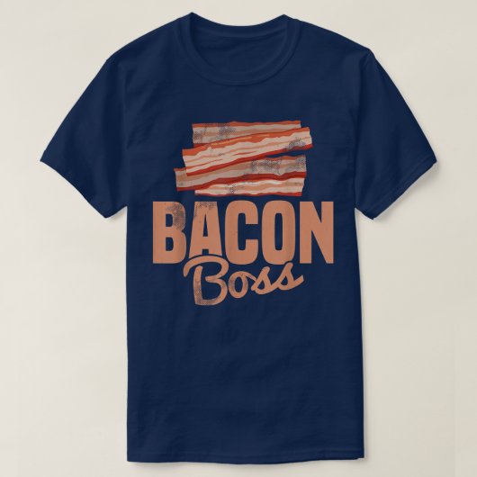 Pork Pig Meat Breakfast BBQ Bacon Lover - Bacon Bo Tシャツ (デザイン正面)