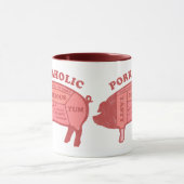 Porkaholicのマグ マグカップ (中央)