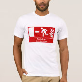 Porkchopは印を挟みます Tシャツ (正面)