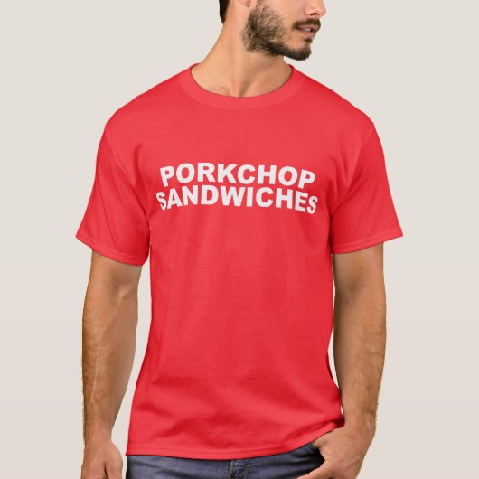 PORKCHOPサンドイッチ Tシャツ (正面)