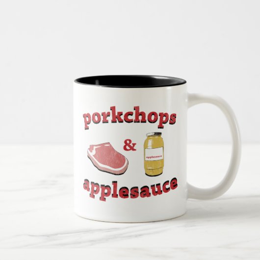 porkchops及びアップルソース ツートーンマグカップ (右)