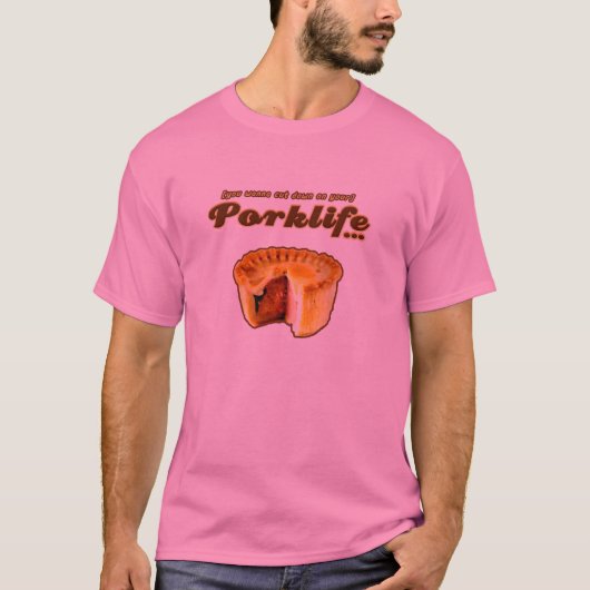 Porklife (される健康) tシャツ (正面)