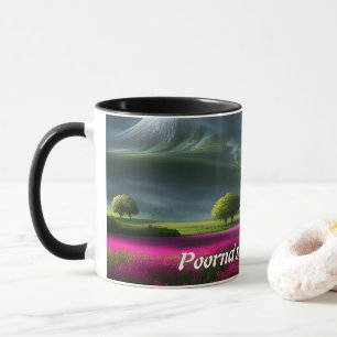 Porna's Morning Teaカスタマイズ可パーソナライズされた能 マグカップ