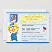 Pororoの誕生日 カード (正面)