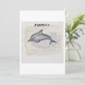 Porpoise Greeting Card 招待状 (スタンド正面)