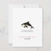 Porpoise Valentine Holiday Card シーズンカード (正面)