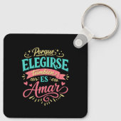 Porque elegirte también es amar キーホルダー (裏面)