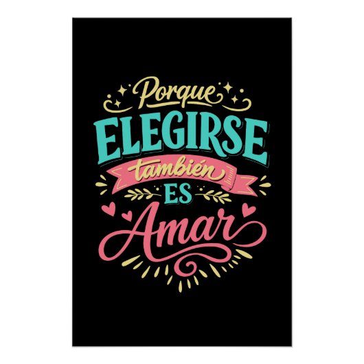 Porque elegirte también es amar ポスター (正面)