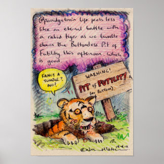 @porridgebrain irkafirkaプリント ポスター