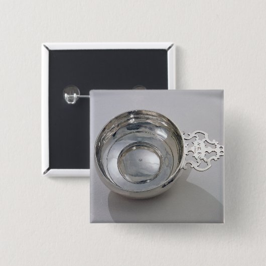 Porringer 1760年 缶バッジ (正面&裏面)