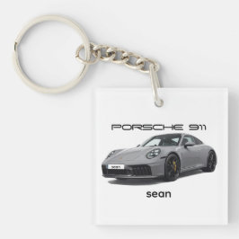 Porsche 911 GTS 2026 Keychain (PERSONALIZED) 992.2 キーホルダー