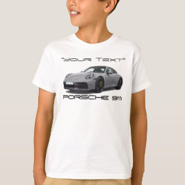Porsche 911 (PERSONALIZED) 992.2 Tシャツ