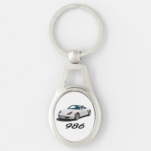 Porsche Boxster 986 keychain キーホルダー (正面)