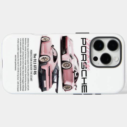 Porshe racing case Case-Mate iPhoneケース (裏面 (横))