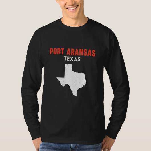 Port Aransas Texas USA State America Travel Texas Tシャツ (正面)