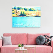 Port Arthur Tasmaniaオーストラリア旅行 キャンバスプリント (インサイチュ (リビング))