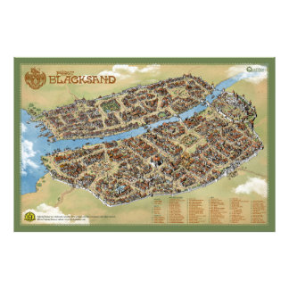 Port Blacksand：泥棒の街 – 写真紙 フォトプリント