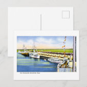 Port Brownsville, Brownsville, Texas シーズンポストカード (正面/裏面)