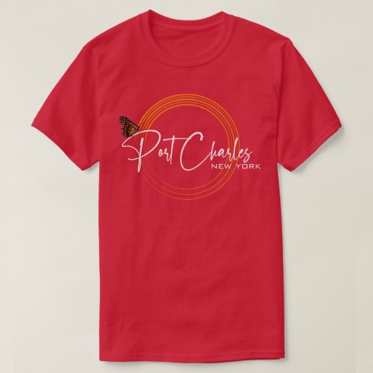 Port Charles NY from General Hospital Tシャツ (デザイン正面)