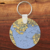 Port Charlotte, Florida Chart 航海の Keychain キーホルダー (正面)