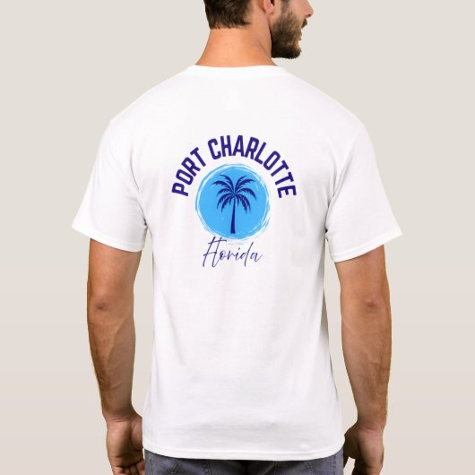 Port Charlotte Florida T-Shirt Tシャツ (裏面)