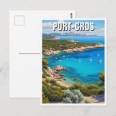 Port-Cros National Park France Travel ポストカード (正面/裏面)