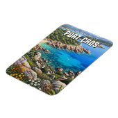Port-Cros National Park France Travel マグネット (左側)