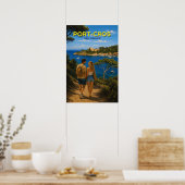 Port-Cros – Vintage Travel Poster ポスター (キッチン)