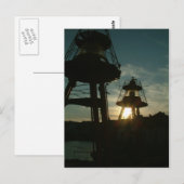Port, Dunkerque,フランス – ポストカ ポストカード (正面/裏面)
