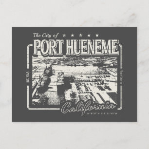 PORT HUENEME CALIFORNIAヴィンテージ – 海軍基地 ポストカード